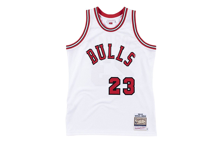 Баскетбольная майка мужская белая Mitchell Ness
Баскетбольная майка мужская белая Mitchell Ness