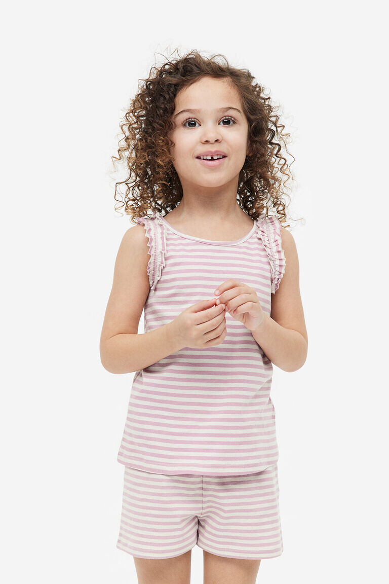 Пар топов-жилетов с оборками H&M, розовый
Пар топов-жилетов с оборками H&M, розовый