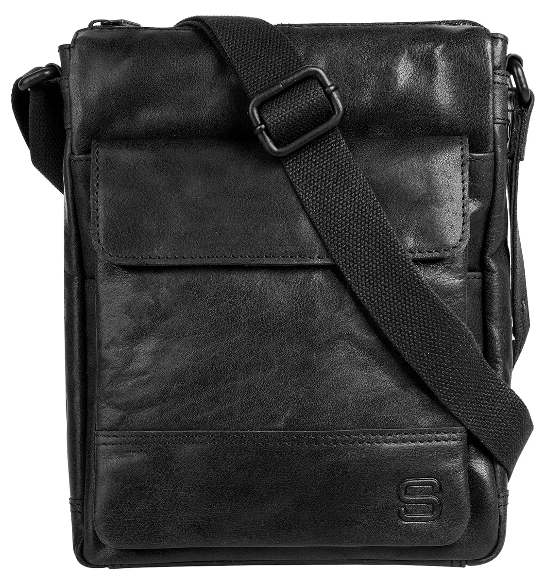 Сумка через плечо Spikes & Sparrow, натуральная кожа, черный
Сумка через плечо Spikes & Sparrow, натуральная кожа, черный