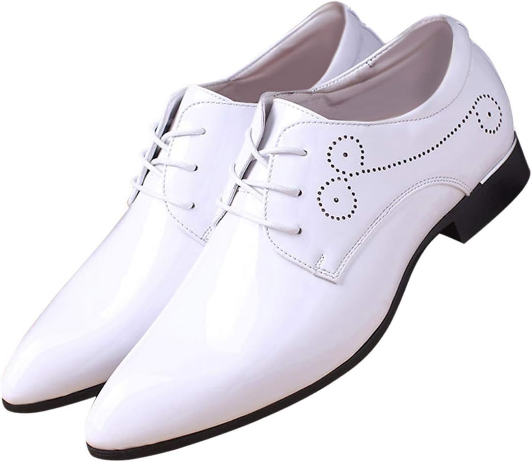 Мужские классические туфли оксфорды с заостренным носком, из лакированной кожи, шнуровка, синие, красные, белые Santimon
Мужские классические туфли оксфорды с заостренным носком, из лакированной кожи, шнуровка, синие, красные, белые Santimon