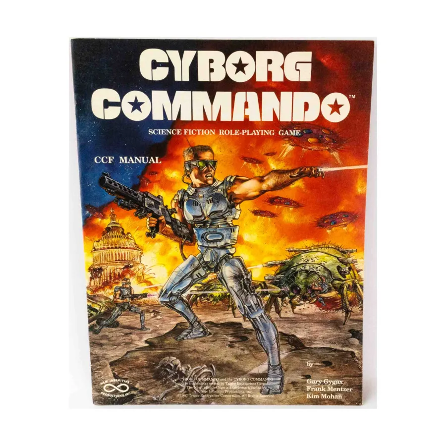 Cyborg Commando - CCF Manual Only!, Cyborg Commando, мягкая обложка
Cyborg Commando - CCF Manual Only!, Cyborg Commando, мягкая обложка