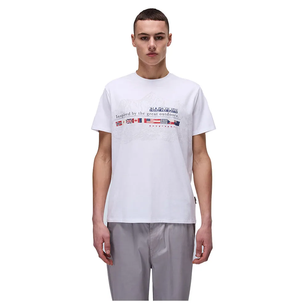 Футболка с коротким рукавом Napapijri Turin, белый
Футболка с коротким рукавом Napapijri Turin, белый