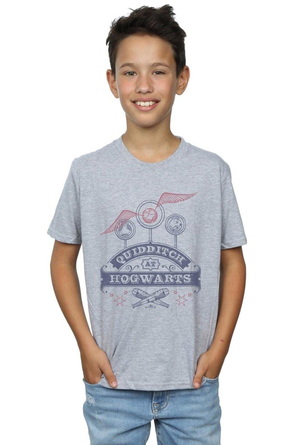 Футболка «Квиддич в Хогвартсе» Harry Potter, серый
Футболка «Квиддич в Хогвартсе» Harry Potter, серый
