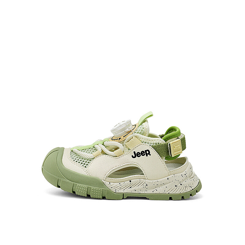 Детские сандалии детские зеленые/белые Jeep, слоновая кость
Детские сандалии детские зеленые/белые Jeep, слоновая кость