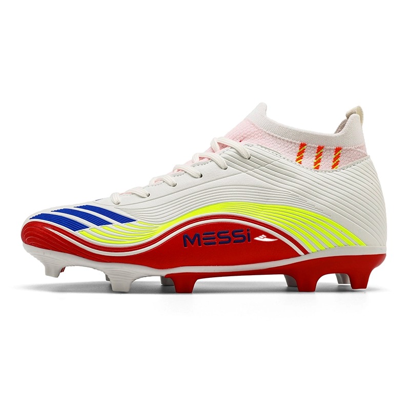 Футбольные бутсы детские с высоким верхом, устойчивые к износу и скольжению, для подростков Kuding, белый
Футбольные бутсы детские с высоким верхом, устойчивые к износу и скольжению, для подростков Kuding, белый