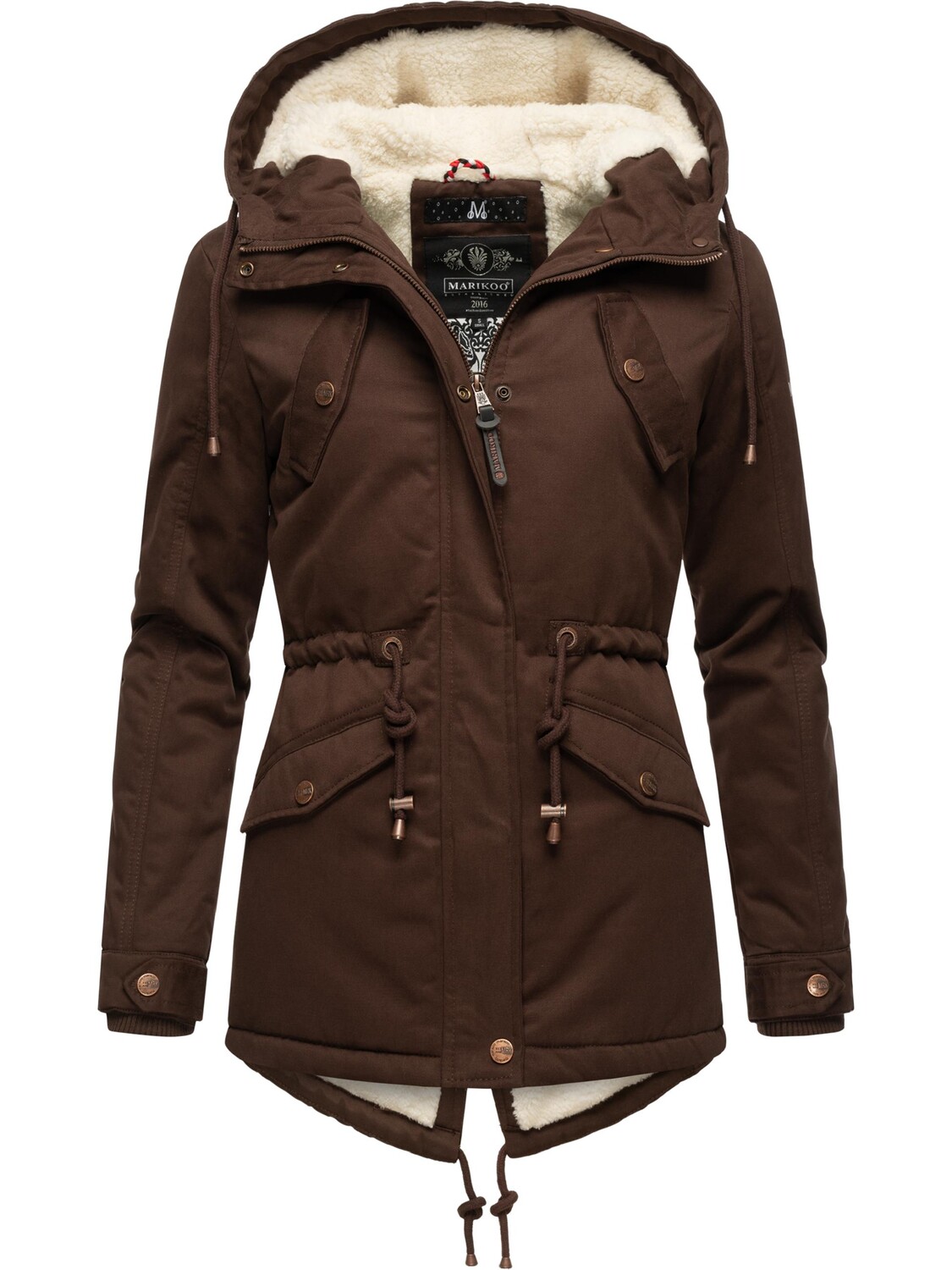 Пуховик Marikoo Manolya, цвет Dark Choco
Пуховик Marikoo Manolya, цвет Dark Choco