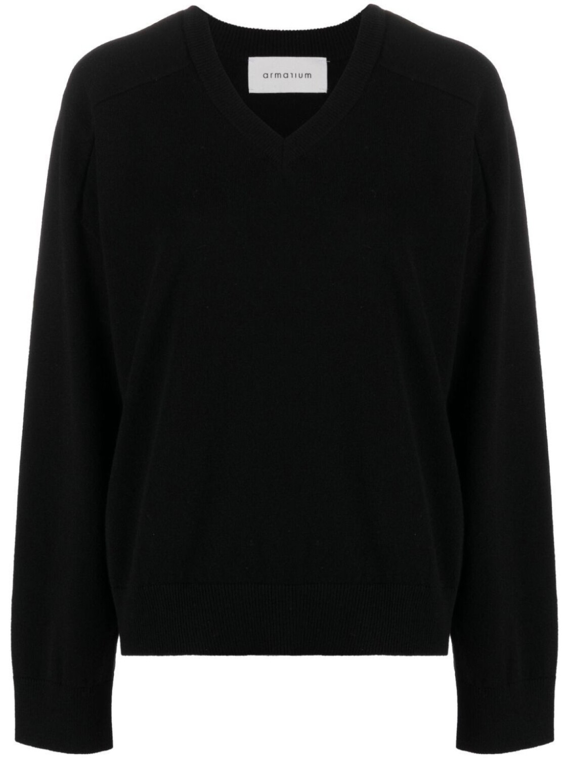 Джемпер с V-образным вырезом ARMARIUM, черный
Джемпер с V-образным вырезом ARMARIUM, черный
