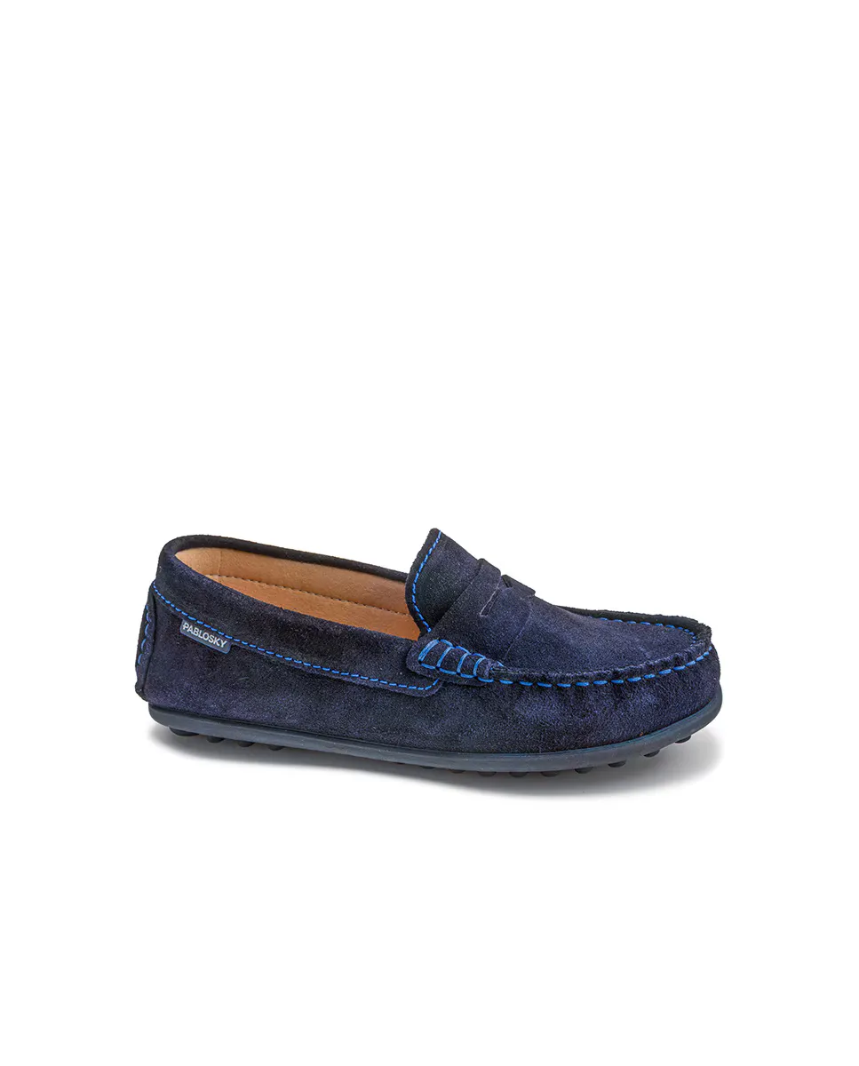 Детские кожаные лоферы Pablosky, синий
Детские кожаные лоферы Pablosky, синий