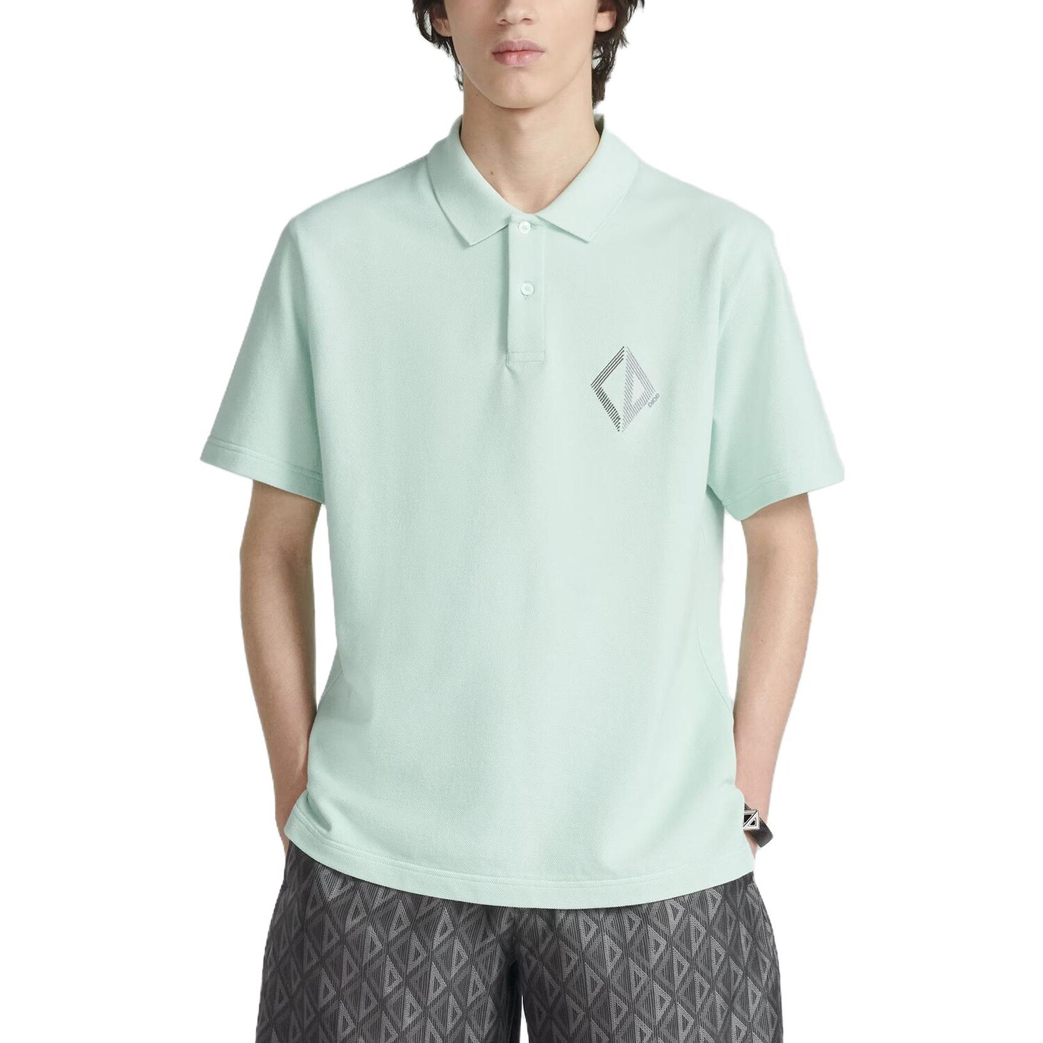 Рубашка поло мужская зеленая Dior, зеленый
Рубашка поло мужская зеленая Dior, зеленый