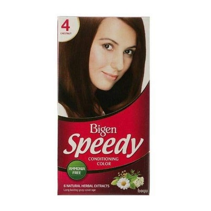 Bigen Speedy Conditioning Color No.4 Каштан с натуральными растительными экстрактами - 1 применение Hoyu Co
Bigen Speedy Conditioning Color No.4 Каштан с натуральными растительными экстрактами - 1 применение Hoyu Co