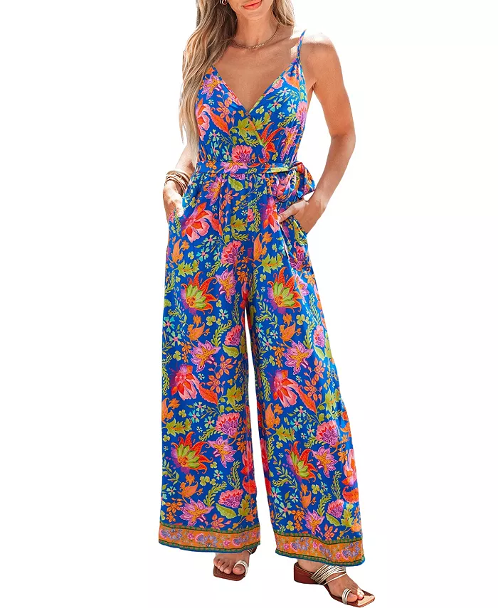 Женский комбинезон Made You Bloom с цветочным принтом Cupshe, синий
Женский комбинезон Made You Bloom с цветочным принтом Cupshe, синий