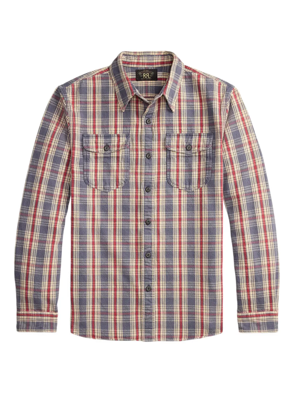 Рубашка в клетку Ralph Lauren Rrl, синий
Рубашка в клетку Ralph Lauren Rrl, синий