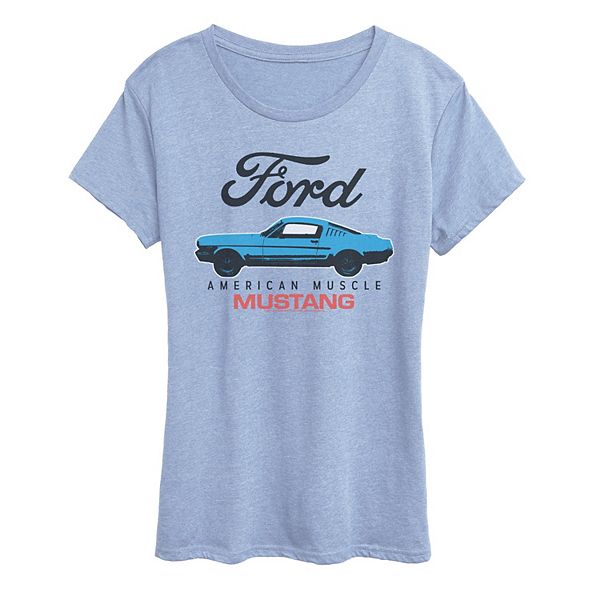 Футболка с принтом Ford American Muscle Mustang Licensed Character, Heather Chambray Blue
Футболка с принтом Ford American Muscle Mustang Licensed Character, Heather Chambray Blue