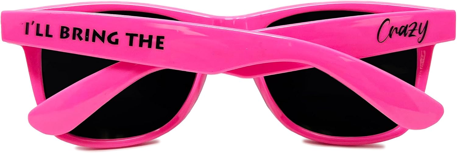 Стильные поляризованные солнцезащитные очки Funky Junque в стиле ретро — защита от УФ-излучения, классические очки унисекс — для девичника, однотонные, в выгодных комплектах, I'll Bring the - Crazy (Hot Pink)
Стильные поляризованные солнцезащитные очки Funky Junque в стиле ретро — защита от УФ-излучения, классические очки унисекс — для девичника, однотонные, в выгодных комплектах, I'll Bring the - Crazy (Hot Pink)