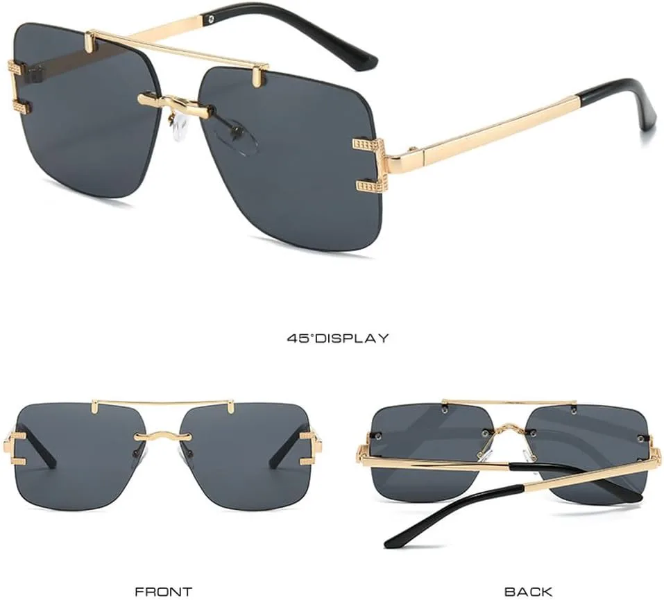 Модные классические солнцезащитные очки для мужчин, винтажные металлические солнцезащитные очки для женщин, защита от УФ-излучения UV400 TKKTLLT, Gold Gray
Модные классические солнцезащитные очки для мужчин, винтажные металлические солнцезащитные очки для женщин, защита от УФ-излучения UV400 TKKTLLT, Gold Gray