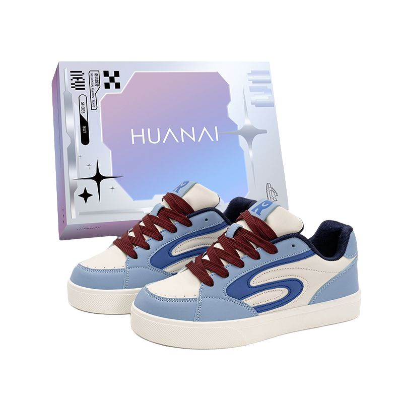 HUANAI Низкие скейтерские кроссовки унисекс небесно-голубые, цвет Sky Blue 
HUANAI Низкие скейтерские кроссовки унисекс небесно-голубые, цвет Sky Blue