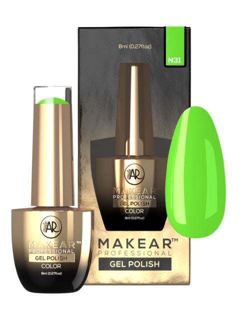 Гибридный лак для ногтей Makear Neon N31 8 мл
Гибридный лак для ногтей Makear Neon N31 8 мл