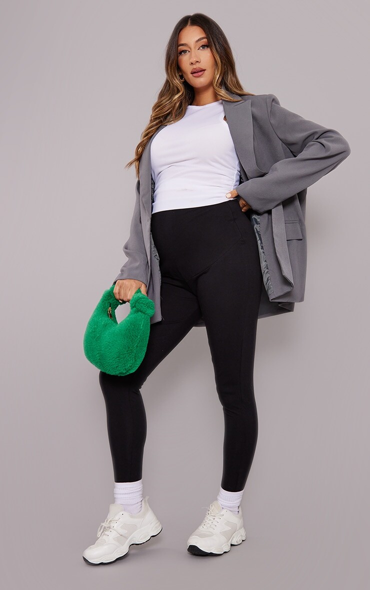 PrettyLittleThing Черные поддерживающие леггинсы для беременных
PrettyLittleThing Черные поддерживающие леггинсы для беременных