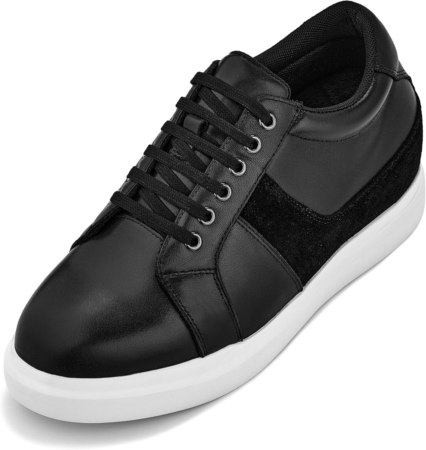 Мужские невидимые увеличивающие рост туфли-ботинки CALTO - светло-белые, легкие кожаные, на шнуровке, модные кроссовки - прибавляют 8 см в росте - K1531 - размер 9 D(M) US
Мужские невидимые увеличивающие рост туфли-ботинки CALTO - светло-белые, легкие кожаные, на шнуровке, модные кроссовки - прибавляют 8 см в росте - K1531 - размер 9 D(M) US