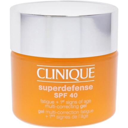 Superdefense Gel Spf 40 против усталости + первые признаки старения, Clinique
Superdefense Gel Spf 40 против усталости + первые признаки старения, Clinique