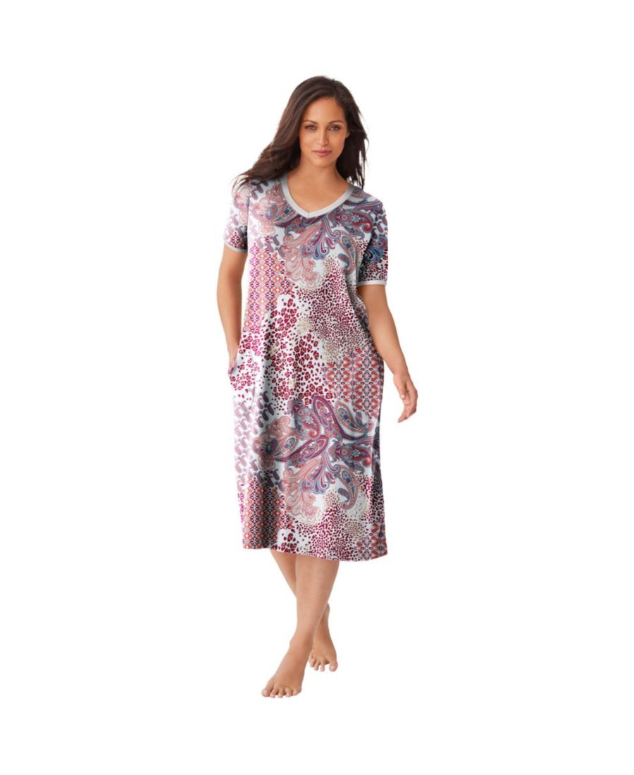 Женская короткая футболка-домик Dreams & Co, Ivory patchwork, Бежевый, Женская короткая футболка-домик Dreams & Co, Ivory patchwork
Женская короткая футболка-домик Dreams & Co, Ivory patchwork, Бежевый, Женская короткая футболка-домик Dreams & Co, Ivory patchwork