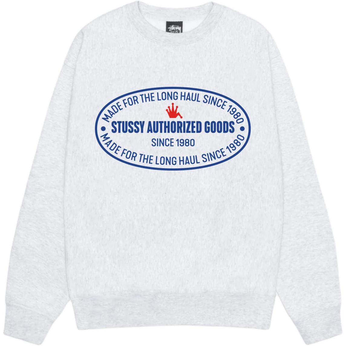 Свитшот FW25 AUTHORIZED CREW унисекс Stussy, серый
Свитшот FW25 AUTHORIZED CREW унисекс Stussy, серый