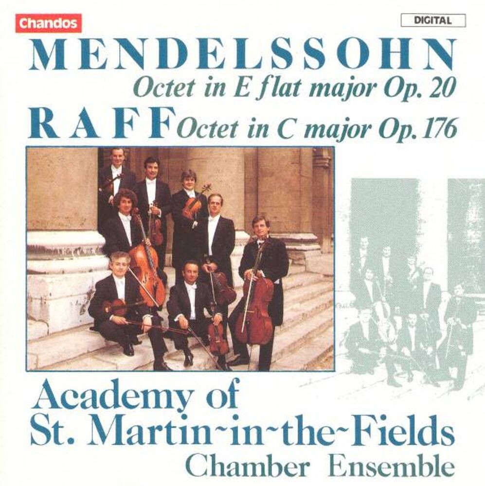 Диск CD Mendelssohn / Raff: Octet for Strings - Felix Mendelssohn, Joachim Raff, Academy Of St. Martin In The Fields
Диск CD Mendelssohn / Raff: Octet for Strings - Felix Mendelssohn, Joachim Raff, Academy Of St. Martin In The Fields