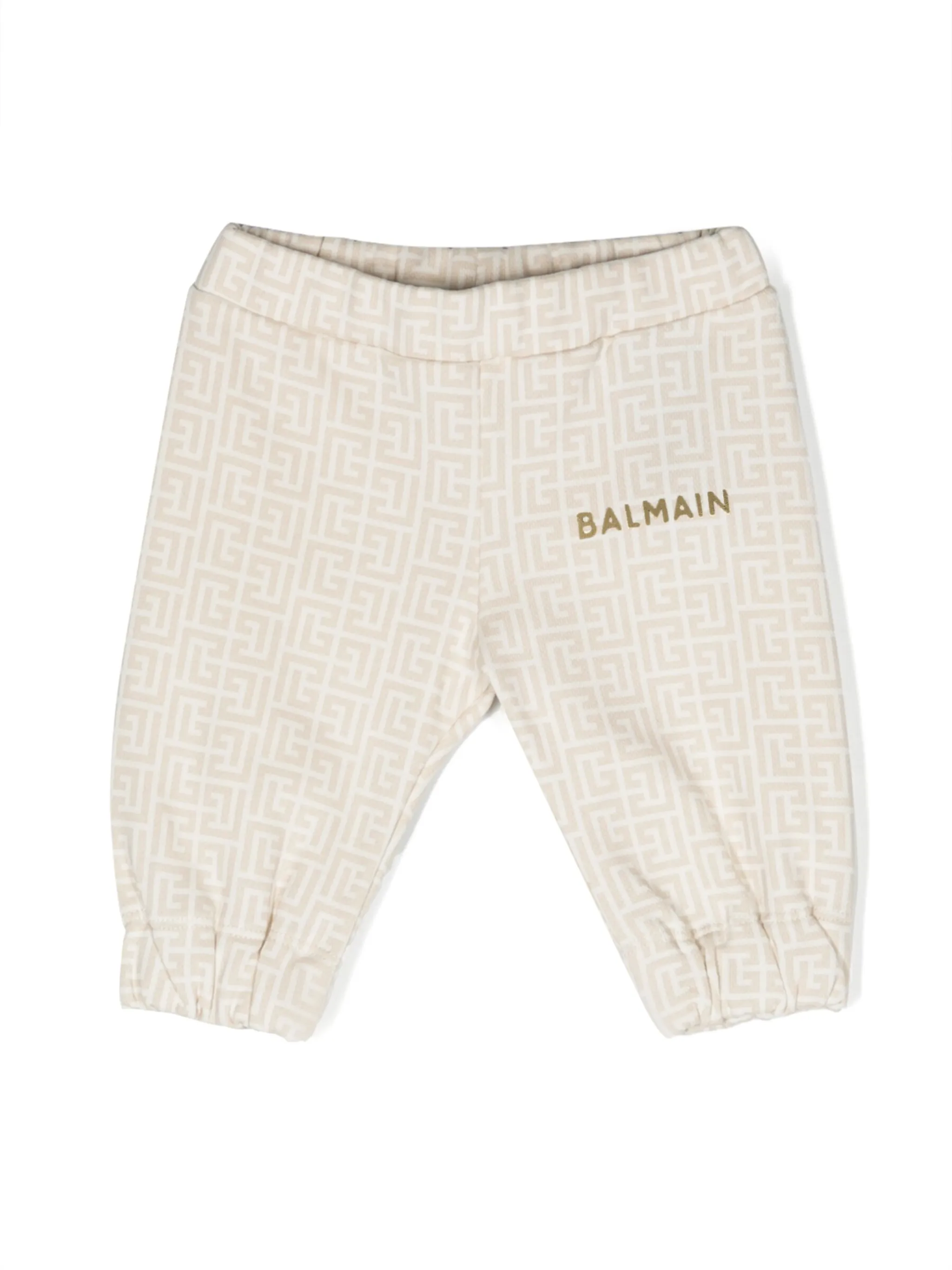 Спортивные брюки с монограммой Balmain Kids, бежевый
Спортивные брюки с монограммой Balmain Kids, бежевый