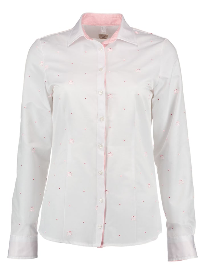 Традиционная блузка Аджоне средне-красного цвета OS-Trachten
Традиционная блузка Аджоне средне-красного цвета OS-Trachten