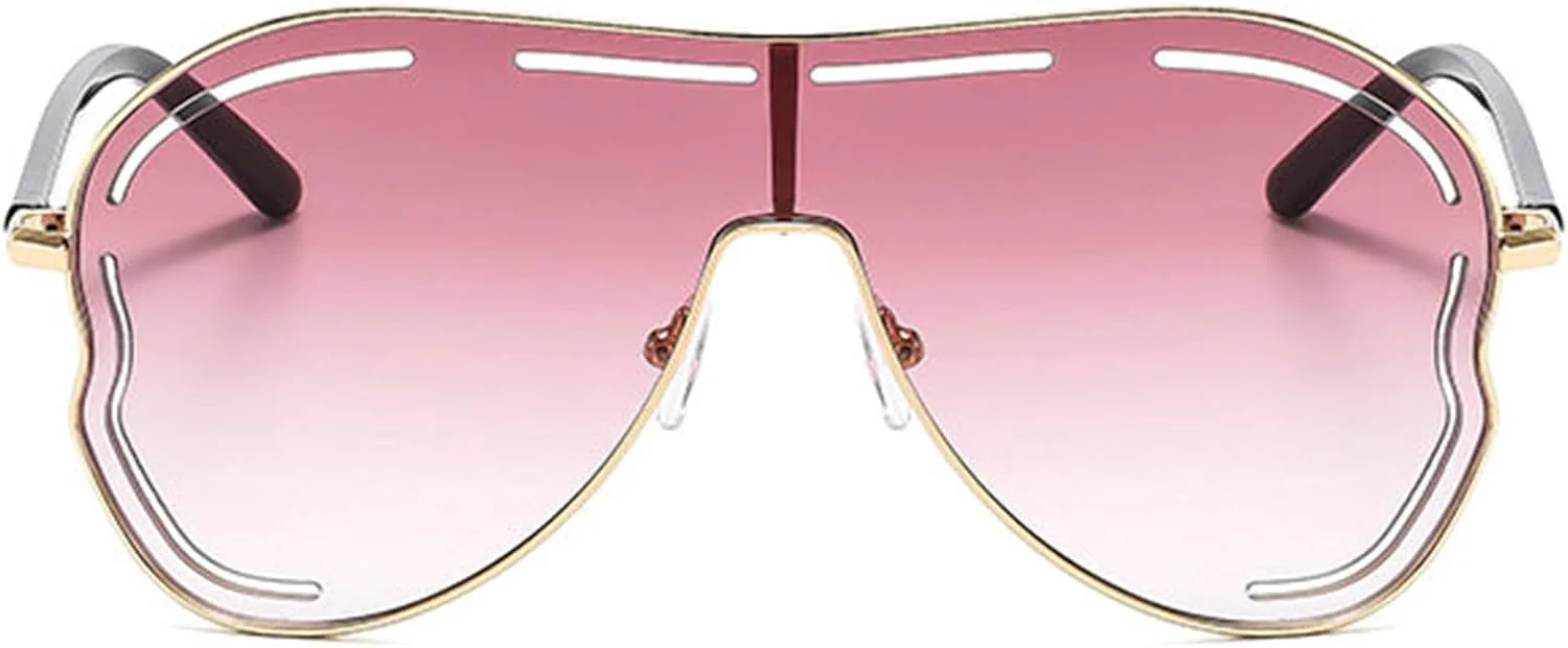 Женские солнцезащитные очки Helena Oversized Square Shield, роскошные цельные солнцезащитные очки в большой оправе, модель 2025, очки-пилот для женщин, C5
Женские солнцезащитные очки Helena Oversized Square Shield, роскошные цельные солнцезащитные очки в большой оправе, модель 2025, очки-пилот для женщин, C5