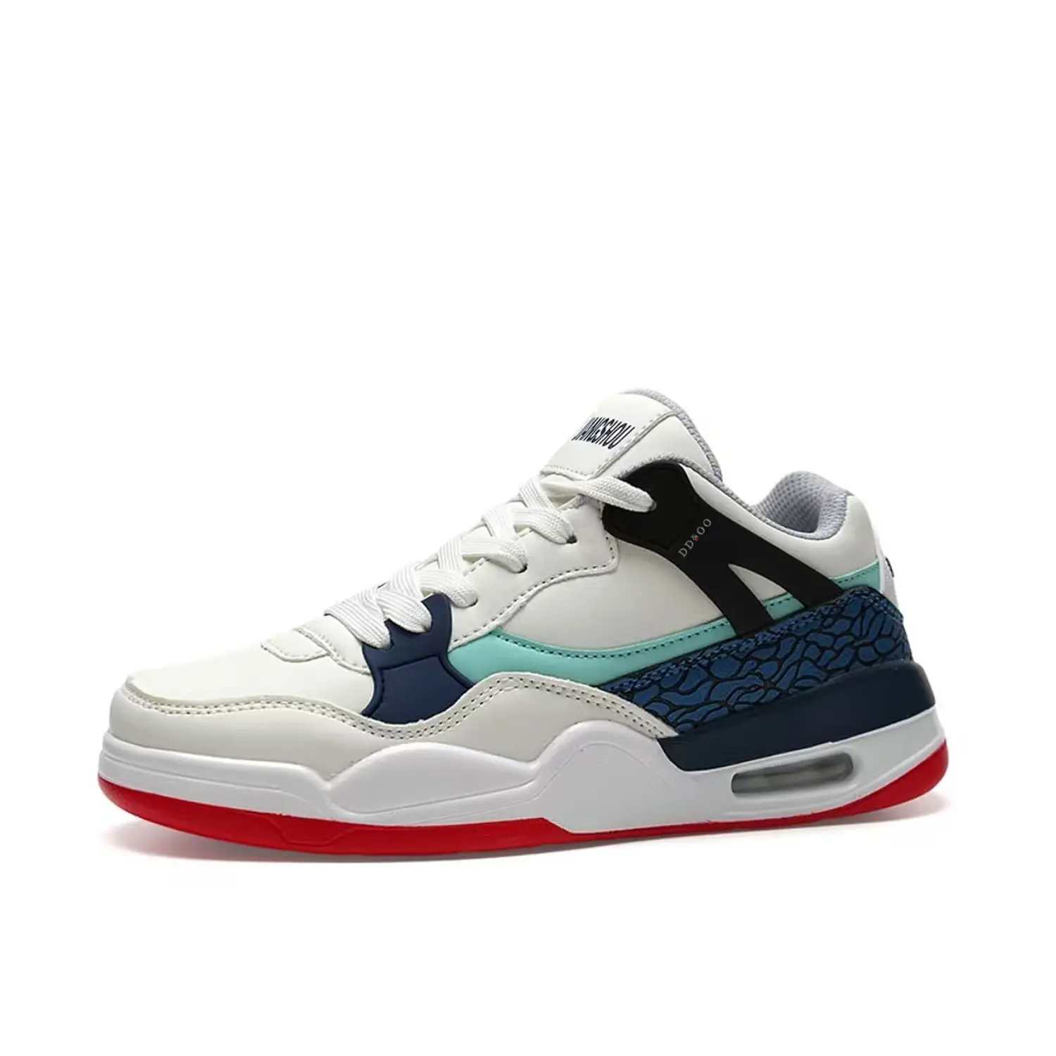 DD&OO Скользоустойчивые износостойкие легкие низкие скейтерские кроссовки унисекс желто-бело-серые - бело-голубые, цвет White Blue
DD&OO Скользоустойчивые износостойкие легкие низкие скейтерские кроссовки унисекс желто-бело-серые - бело-голубые, цвет White Blue