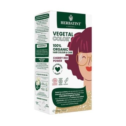 Органический растительный краситель Cherry Red Power 100 г, Herbatint
Органический растительный краситель Cherry Red Power 100 г, Herbatint