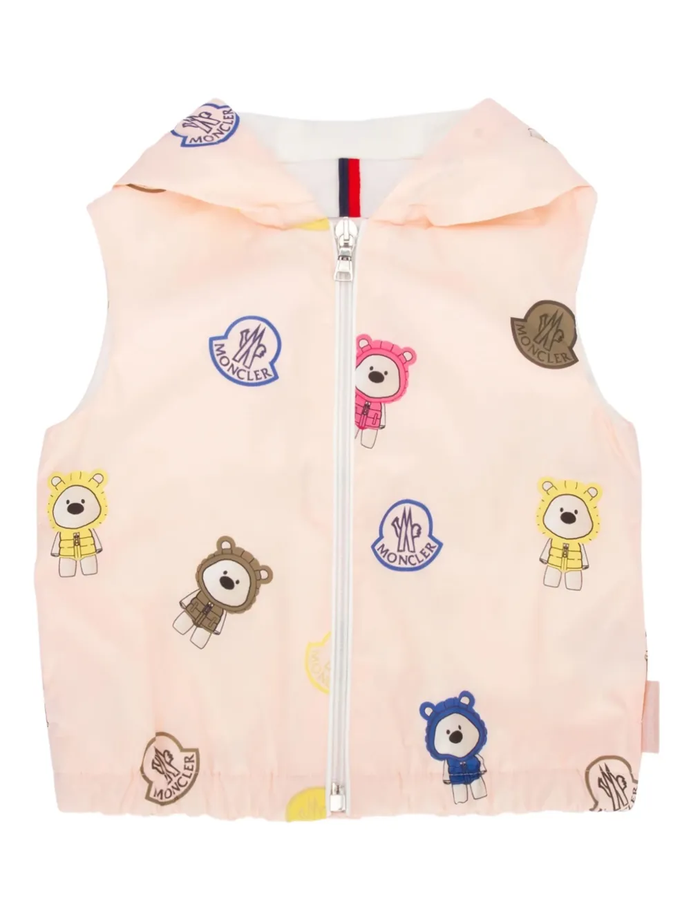 Жилет с принтом Тедди Moncler Enfant, розовый
Жилет с принтом Тедди Moncler Enfant, розовый