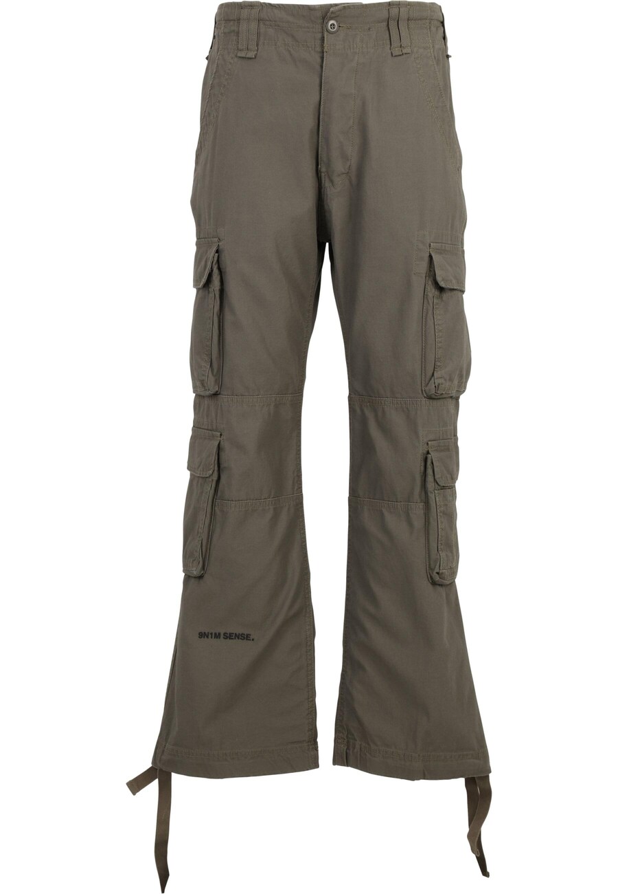 Свободные брюки-карго 9N1M SENSE, хаки
Свободные брюки-карго 9N1M SENSE, хаки
