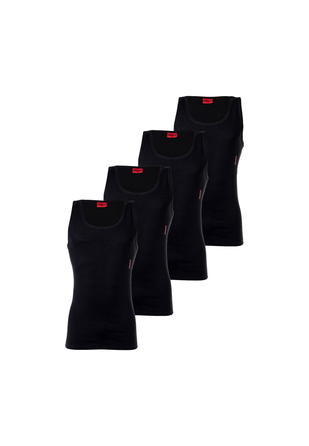 Мужская майка, 4 шт. в упаковке - майка, двойная резинка, хлопок стрейч HUGO, черный
Мужская майка, 4 шт. в упаковке - майка, двойная резинка, хлопок стрейч HUGO, черный