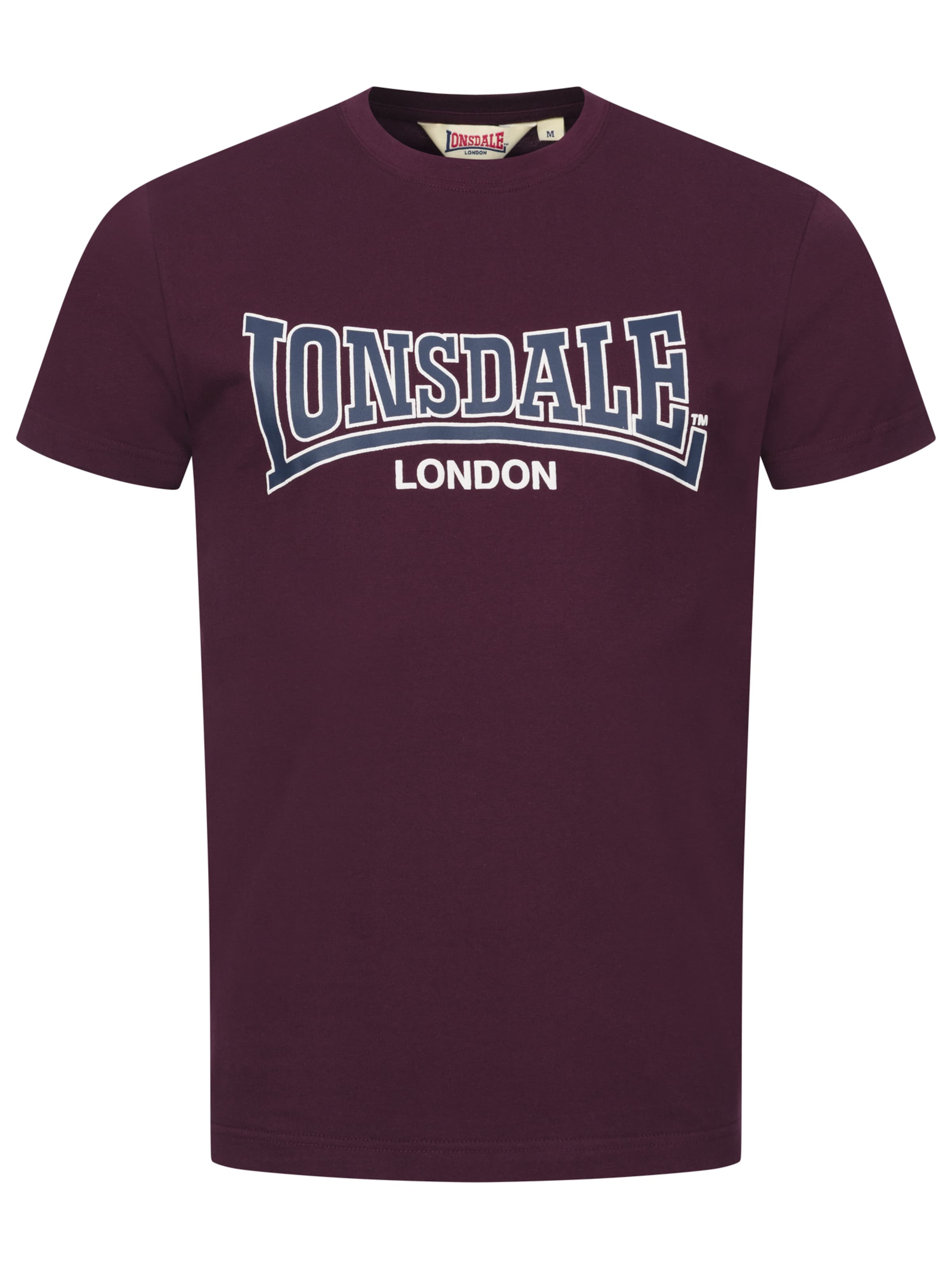 LONSDALE Футболка 'Dukinfield' в цвете бордо
LONSDALE Футболка 'Dukinfield' в цвете бордо