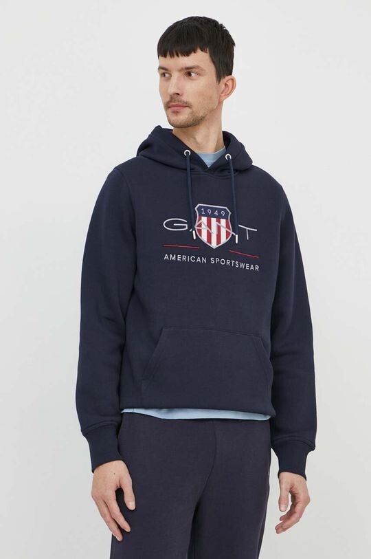 Толстовка Gant, темно-синий
Толстовка Gant, темно-синий