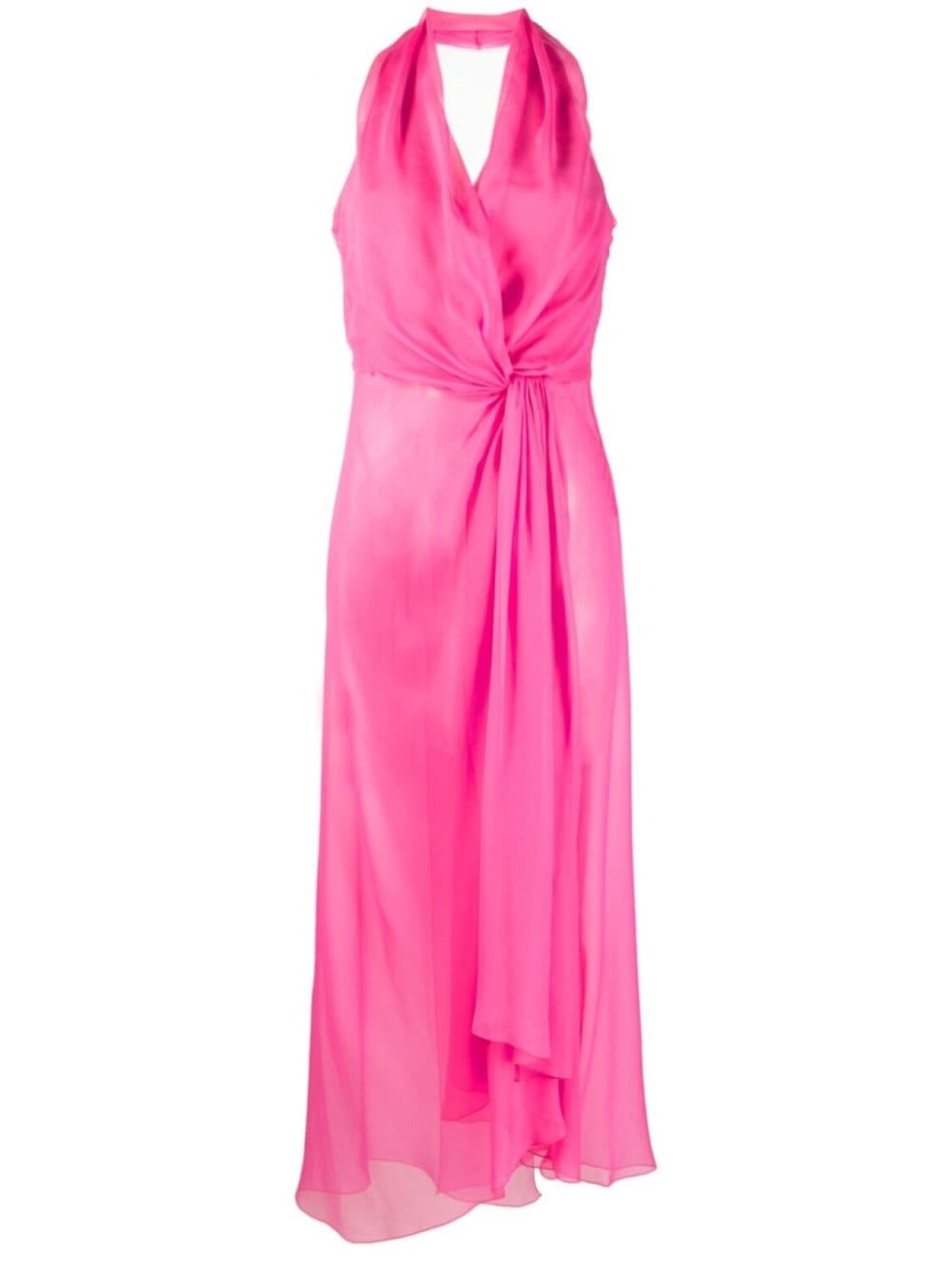 Alberta Ferretti шелковый топ с вырезом халтер, розовый
Alberta Ferretti шелковый топ с вырезом халтер, розовый