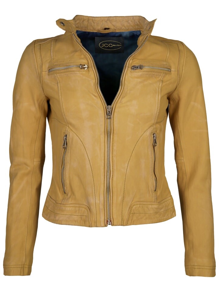 Кожаная куртка JCC 8006, желтый
Кожаная куртка JCC 8006, желтый