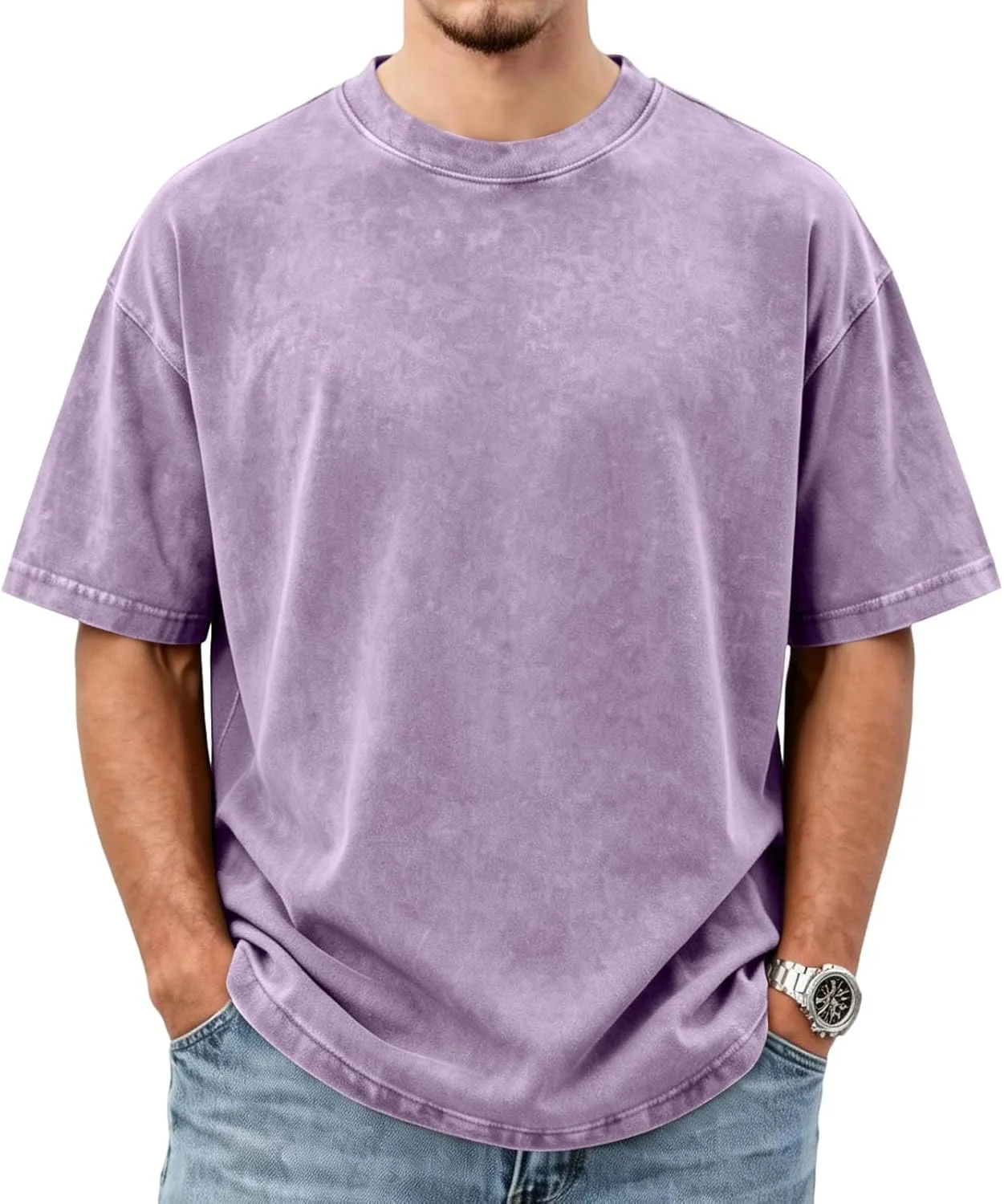 Мужская футболка Oversized Vintage с коротким рукавом Acid Wash
Мужская футболка Oversized Vintage с коротким рукавом Acid Wash