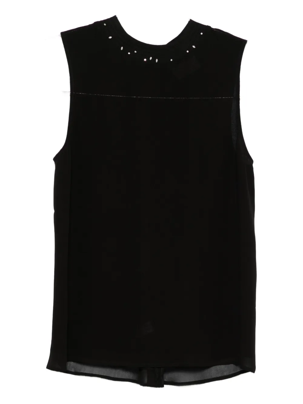 Украшенный топ без рукавов Forte Forte, черный
Украшенный топ без рукавов Forte Forte, черный