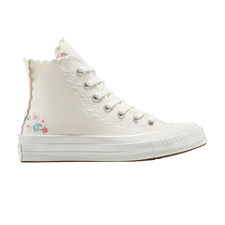 Кроссовки Chuck 70 High 'Embroidered Flowers', кремовый
Кроссовки Chuck 70 High 'Embroidered Flowers', кремовый