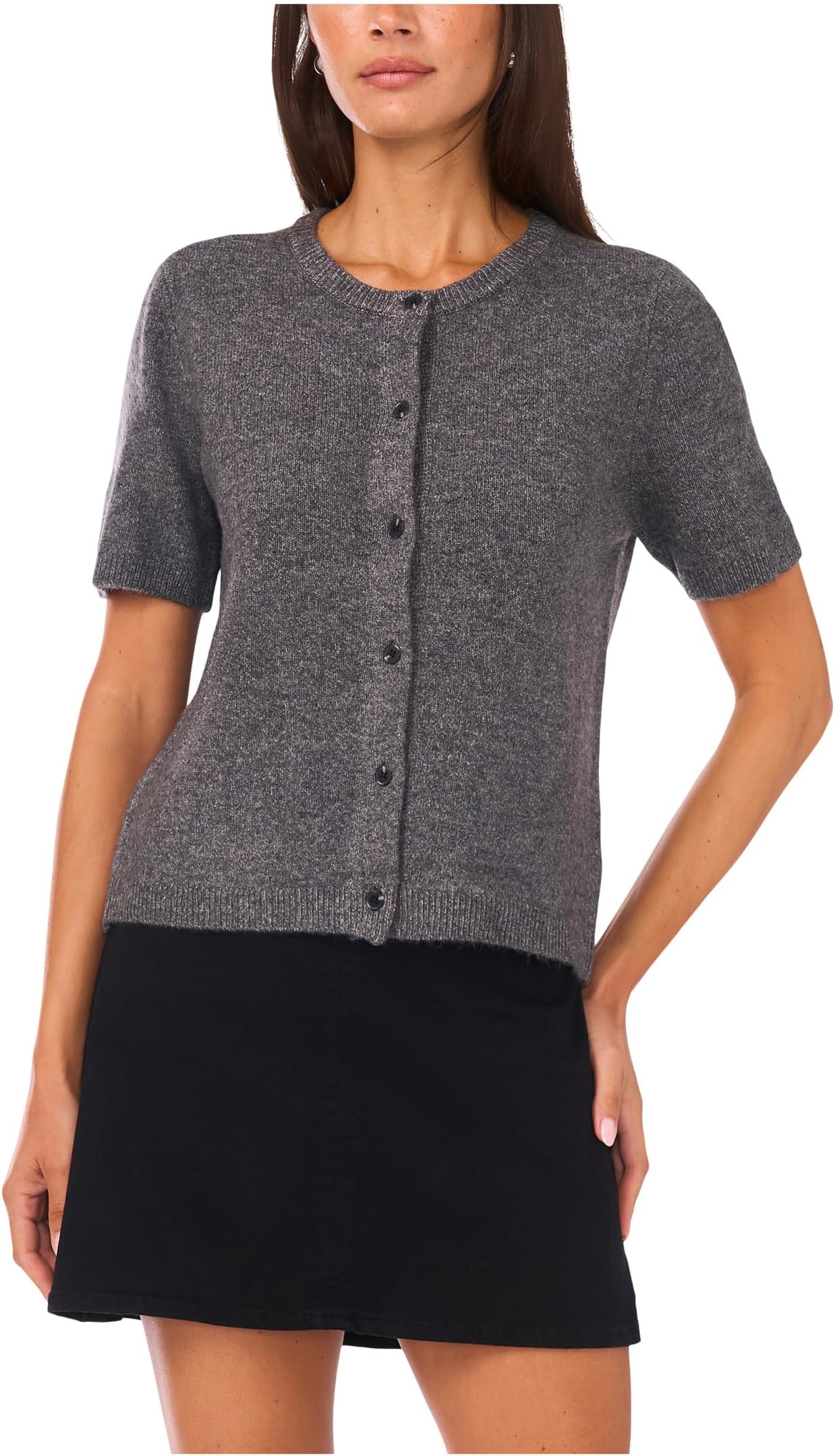 Свитер Vince Camuto Women's Short sleeve Cardigan, Medium Heather Grey
Свитер Vince Camuto Women's Short sleeve Cardigan, Medium Heather Grey