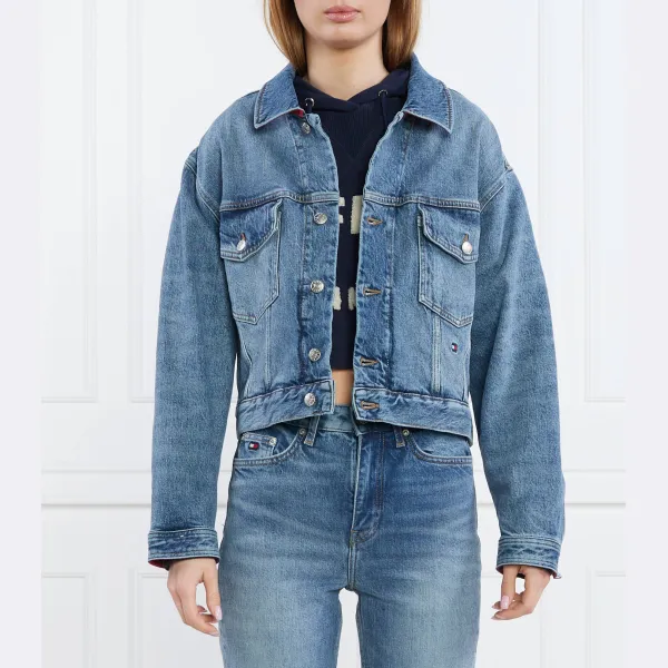 Джинсовая куртка прямого кроя Thxsm dnm JKT Hero Ind Tommy Hilfiger, синий
Джинсовая куртка прямого кроя Thxsm dnm JKT Hero Ind Tommy Hilfiger, синий