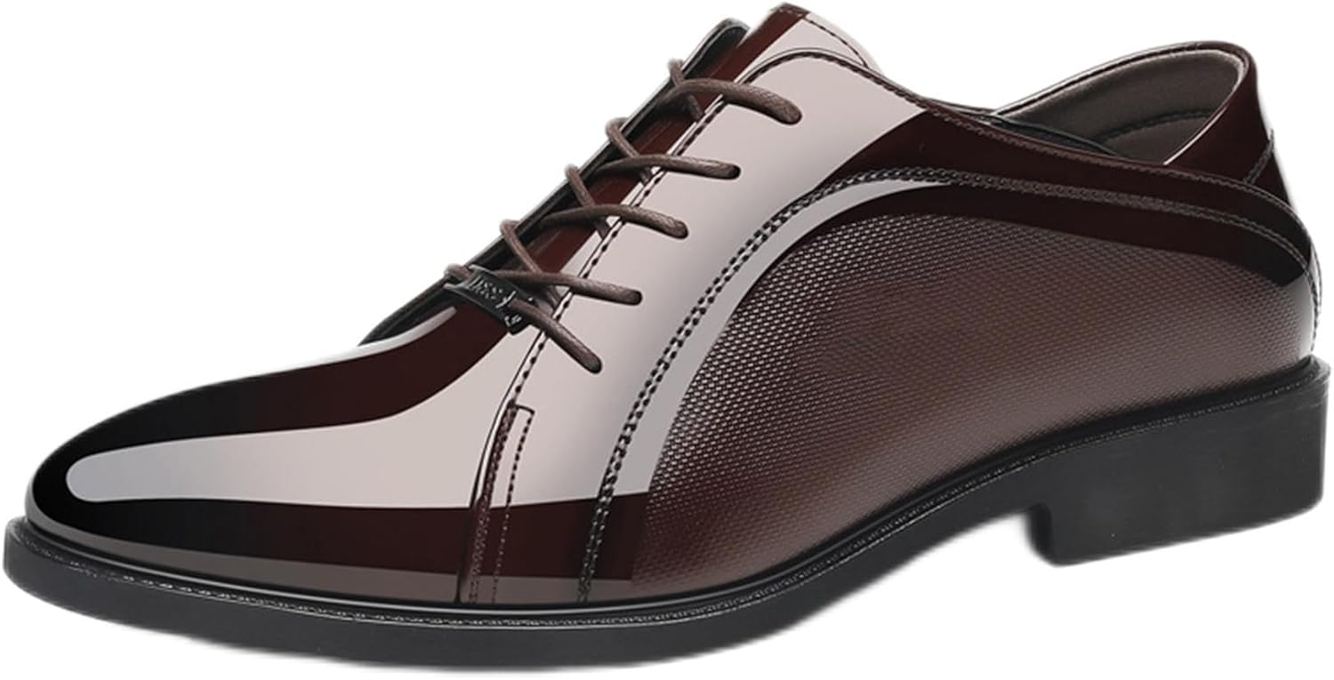 Мужские классические туфли ADMLZQQ Оксфорды Формальные заостренные с шнуровкой Повседневные деловые туфли для костюма и смокинга, коричневый
Мужские классические туфли ADMLZQQ Оксфорды Формальные заостренные с шнуровкой Повседневные деловые туфли для костюма и смокинга, коричневый