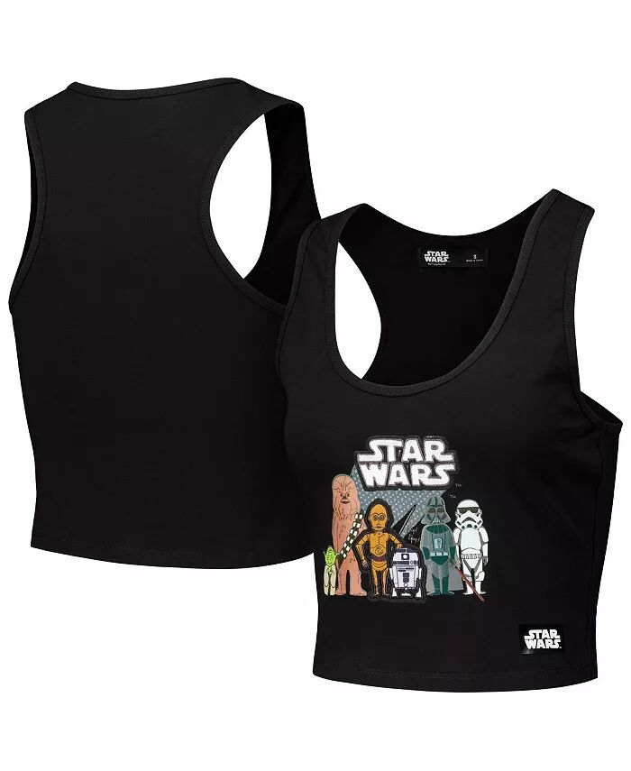 Женская черная укороченная майка-борцовка Star Wars Chewbacca Tri-Blend Freeze Max 
Женская черная укороченная майка-борцовка Star Wars Chewbacca Tri-Blend Freeze Max