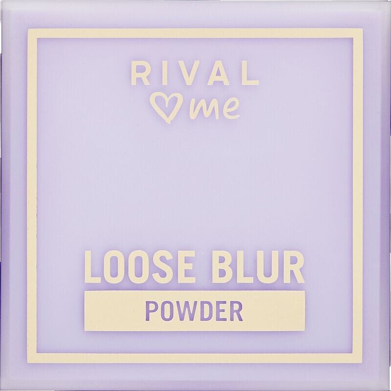 Рассыпчатая пудра для размытия RIVAL loves me, 20 g
Рассыпчатая пудра для размытия RIVAL loves me, 20 g