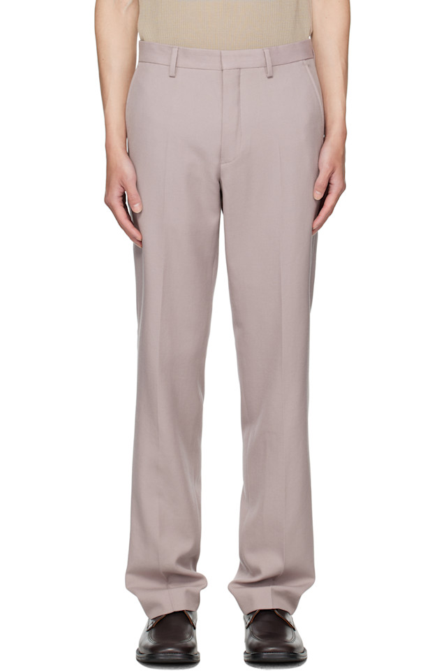 Dries Van Noten Фиолетовые шерстяные брюки
Dries Van Noten Фиолетовые шерстяные брюки