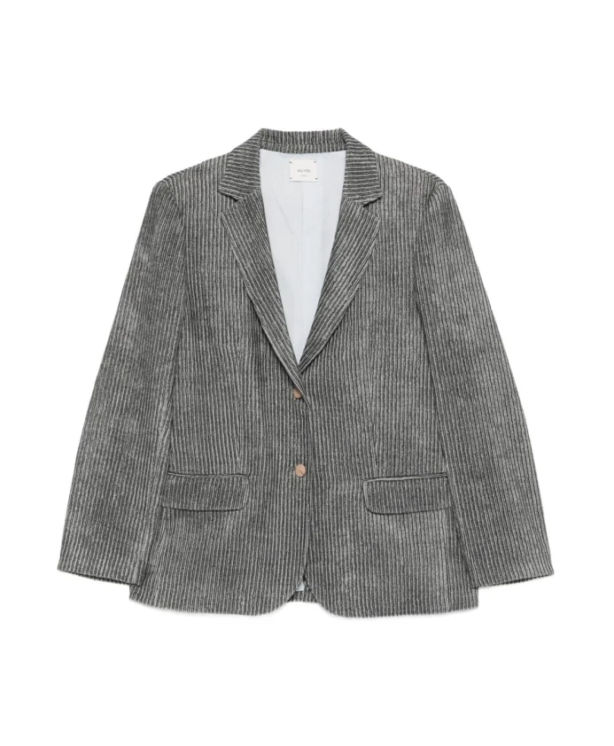 Серая шелковая нейлоновая куртка Alysi, серый
Серая шелковая нейлоновая куртка Alysi, серый