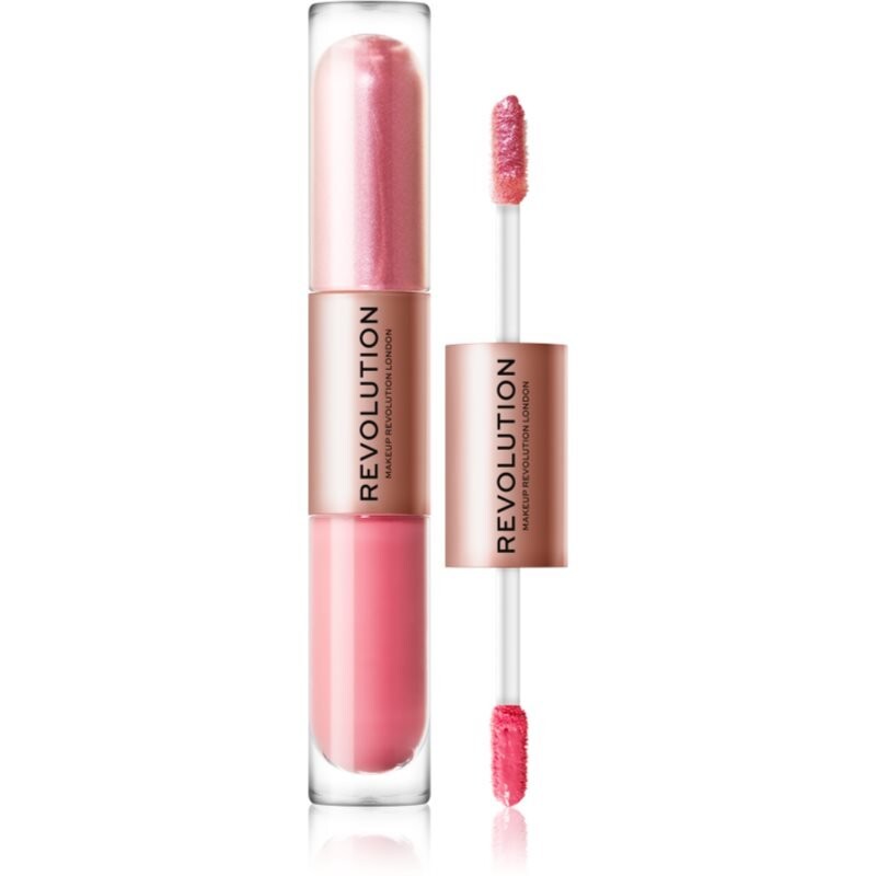 Жидкие тени для век Makeup Revolution Double Up 2 в 1 оттенок Blissful Pink 2х2,2 мл
Жидкие тени для век Makeup Revolution Double Up 2 в 1 оттенок Blissful Pink 2х2,2 мл